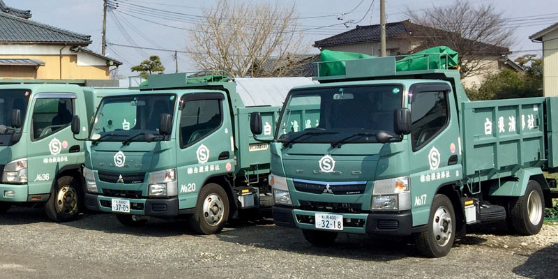 トラックの写真